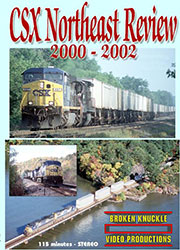 CSX Northeast Review 2000 2002 DVD