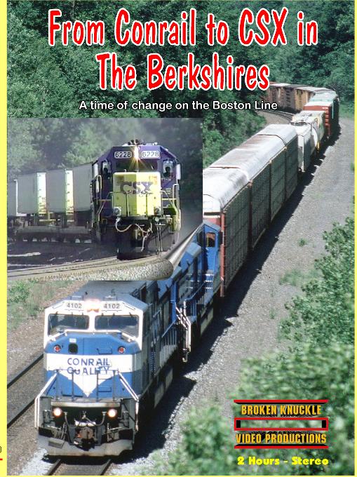 From Conrail to CSX in the Berkshires DVD
