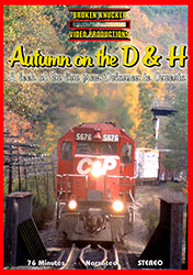 Autumn on the Delaware and Hudson DVD