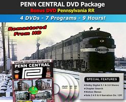 Penn Central Package - 7 Shows - 4 Discs - 9 Hours DVD