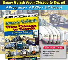 Emery Gulash From Chicago to Detroit 4 Shows 4 Discs DVD