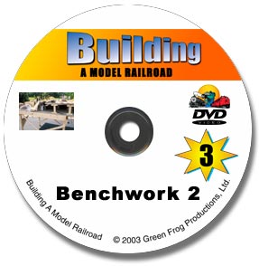 Building a Model Railroad Vol 3 - Benchwork Part 2 of 2 DVD