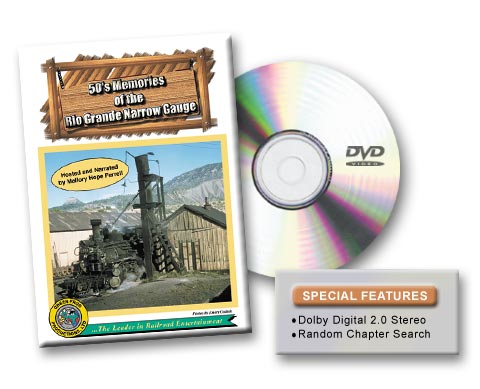 50s Memories of the Rio Grande Narrow Gauge DVD