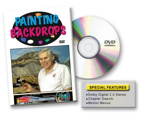 Painting Backdrops for Model Railroads DVD